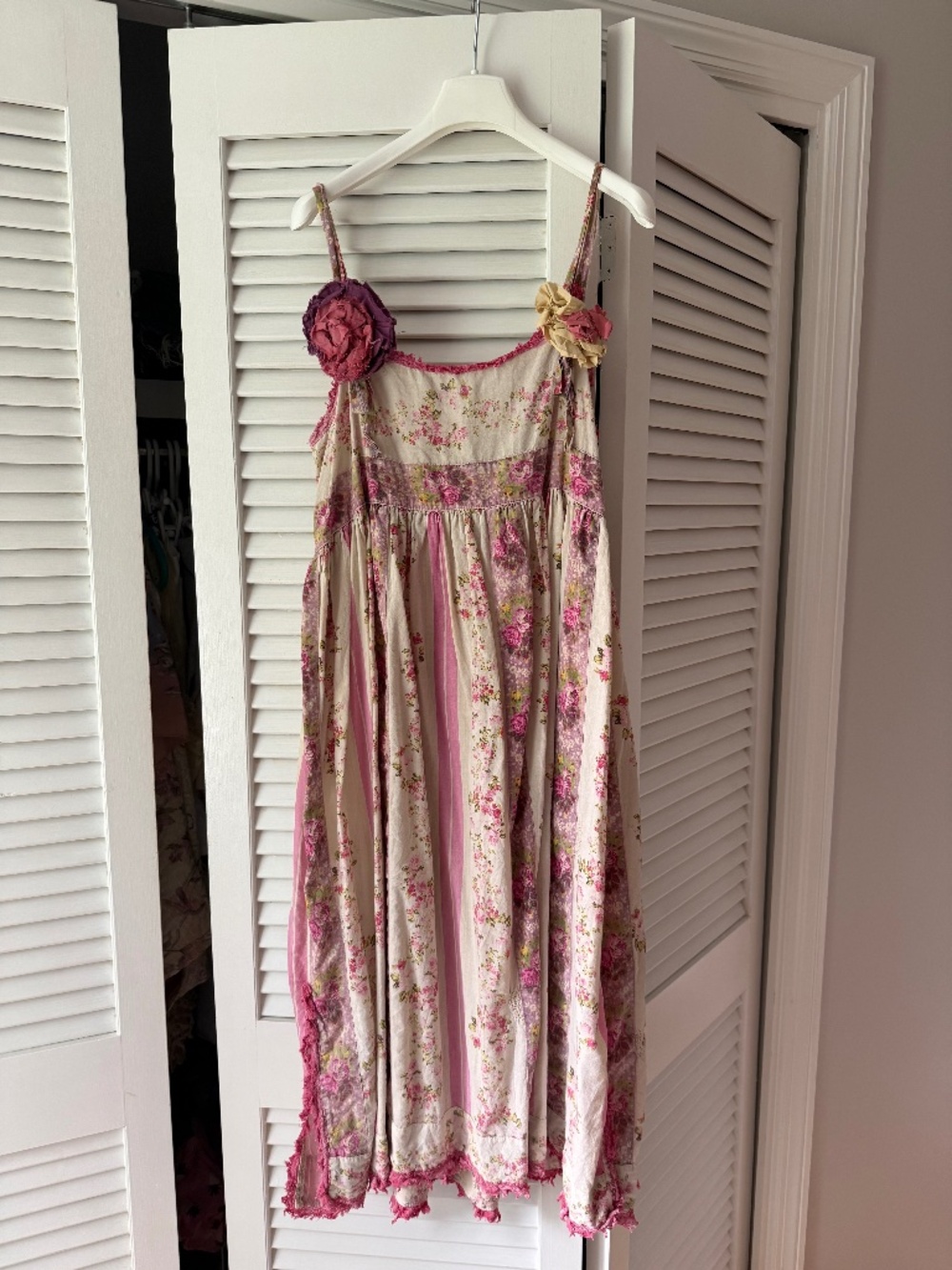Magnolia Pearl Floral Stripe Amigas Dress. Size 2